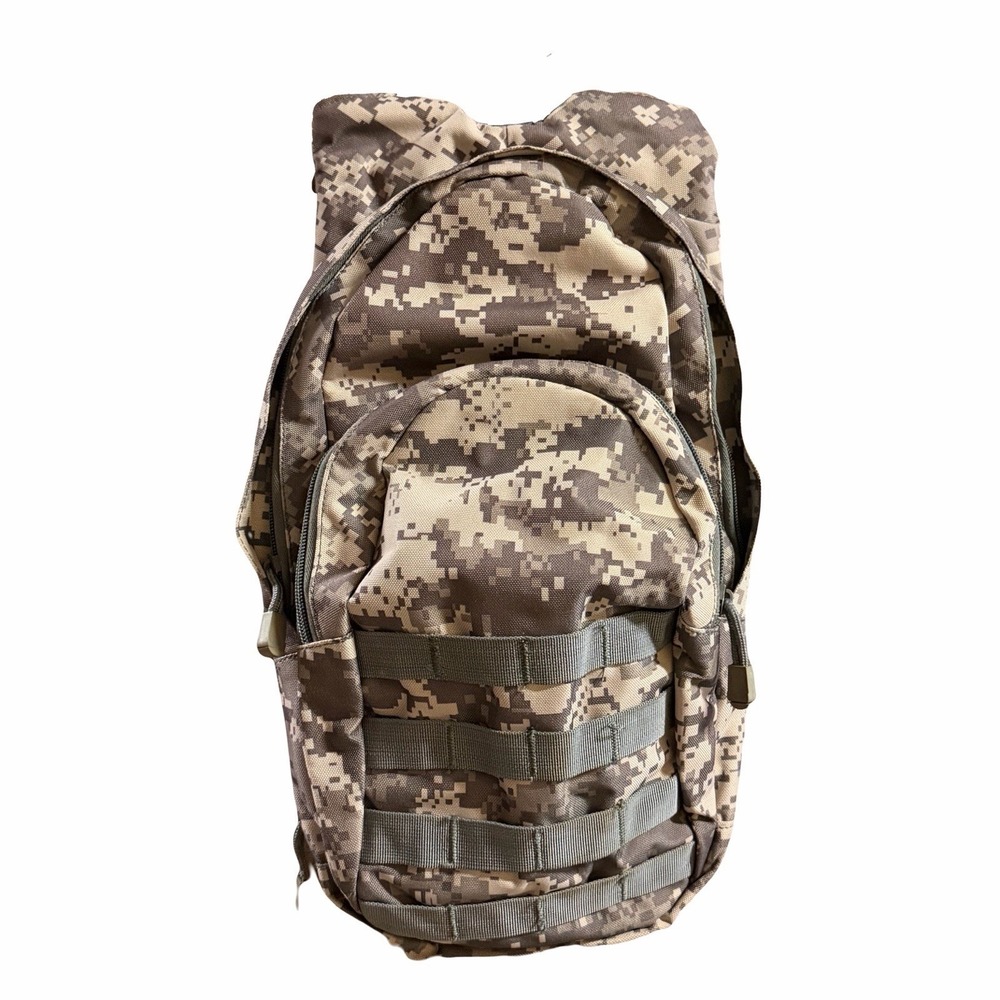 Camouflage Tactical Military Hydration Backpack MOLLE Condor Camo NO BLADDER